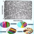 thumbnail image 3 of Coloring Blanket DIY Washable Sofa Throw | Art and Craft Coloring Blanket for Boys, Girls, Families, Craft Lovers, Preschoolers | Birthday, Holiday, Living Room, Bedroom, Apartment Fun Activity(C), 3 of 6
