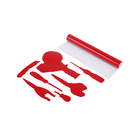 Shadow Board Vinyl Tool Tape - Red