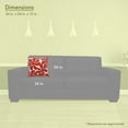 thumbnail image 3 of Red Plantation Extra Large Pillow 24x24, 3 of 4