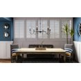 thumbnail image 2 of Luxury Traditional Chandelier, 24H x 40W, with Farmhouse Style, Midnight Black, UHP4081 by Urban Ambiance, 2 of 5