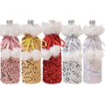 thumbnail image 2 of Christmas decorations--Christmas Wine Bottle Cover Gift Bag Sequin Design  Decoration, 2 of 6
