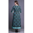 thumbnail image 3 of Bimba Printed Women Anarkali Dresses Sleeveless Long Indian Kurtis Ethnic Kurta, 3 of 6