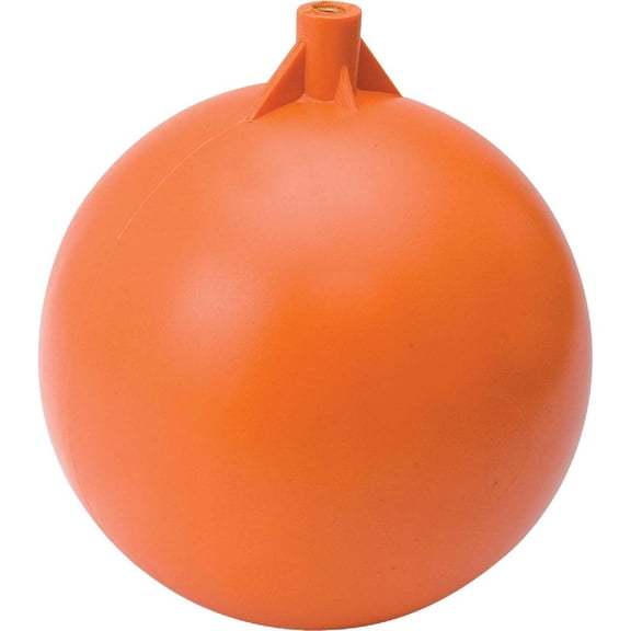 B&K Industries Plastic Tank Ball 109-863 - 8 Inch Universal Tank Ball - Orange