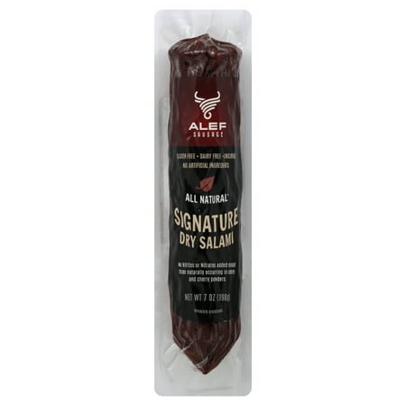 Uncured | All Natural | Signature Dry Salami | 2 units 7 oz. each | NITRATE FREE | NITRITE FREE | MSG FREE | DAIRY FREE | GLUTEN FREE