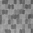 thumbnail image 1 of Ahgly Company Indoor Square Checkered Gray Modern Area Rugs, 3' Square, 1 of 4