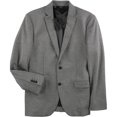 thumbnail image 1 of Alfani Blazer à Deux Boutons en Tricot Marbré pour Hommes, Gris, Grand, 1 of 1
