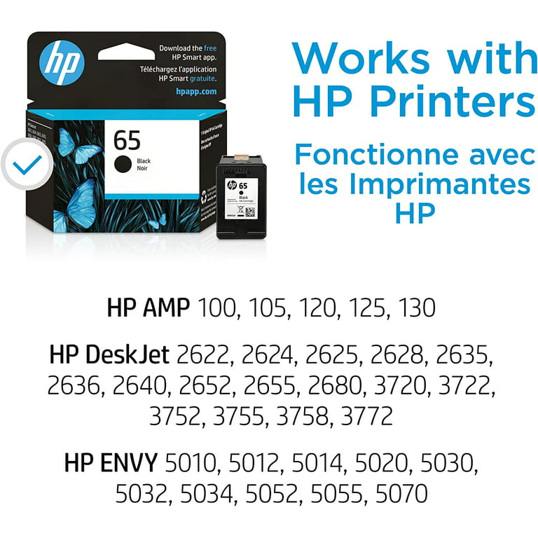 HP 123 cartouche d'encre Advantage noire authentique (F6V17AE)