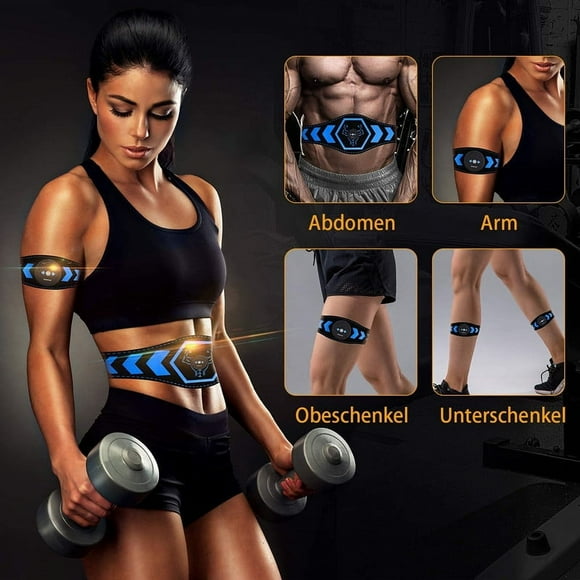 Volkmi New abdominal muscle belt EMS abdominal muscle sticker fitness equipment lazy massage fitness equipment ABS abdominal abdominal fitness equipment f
