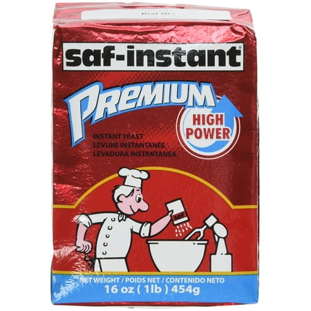SAF Instant Premium Yeast 16 Oz  (Single Pack)