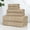 Beige, variant on Superior Miami 100% Cotton Lightweight 6-Piece Towel Set, Sage