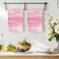 thumbnail image 3 of Pink Coastal Kitchen Towels Set of 1, Summer Ocean Sea Ombre Starfish Corals Absorbent Dish Towels for Kitchen, Microfiber Hand Towel, Quick Drying Tea Towel for Cleaning Decorative Dishcloths, 3 of 7