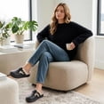 thumbnail image 2 of Ecetana Women's Fuzzy Lined Clogs Warm Slip-On House Slippers, 2 of 7