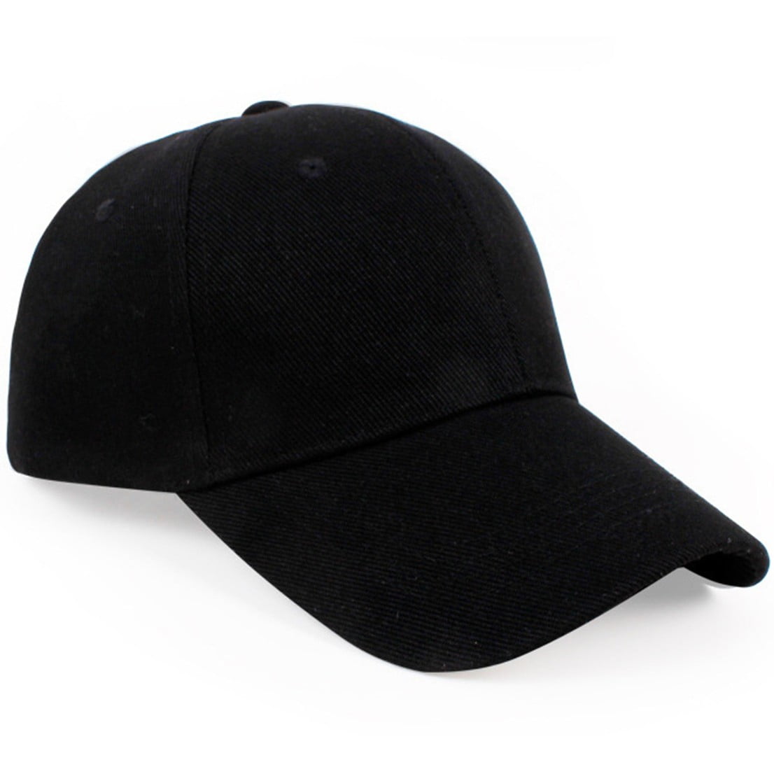 plain black baseball cap womens