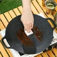 thumbnail image 3 of Poêle Ronde Antiadhésive pour Cuisson Intérieure Barbecue Coréen Multifonctionnelle pour Cuisine Camping, 3 of 3