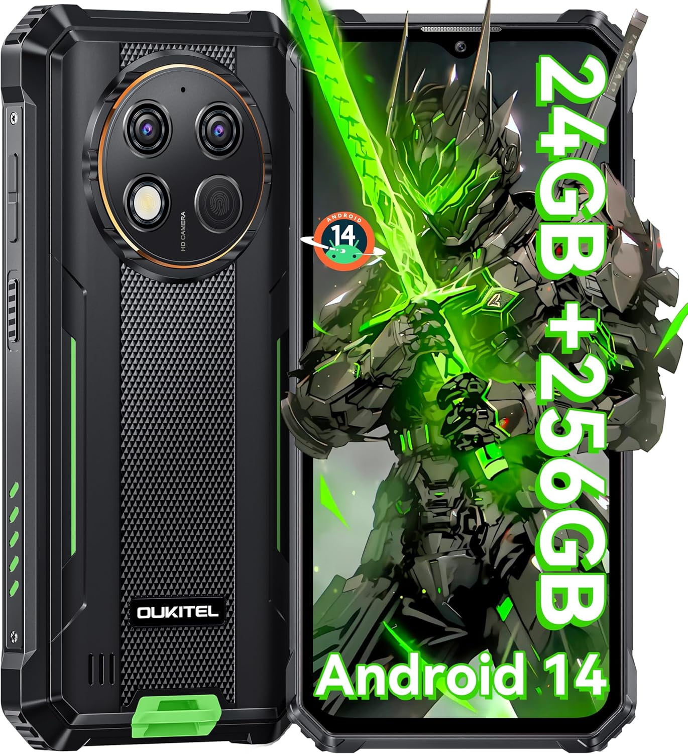 OUKITEL G1 OUKITEL G1 SE Rugged Smartphone Unlocked - 24+256GB