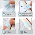 thumbnail image 4 of Mr. Pen- Bible Tabs, 75 Tabs, Light Dusty Blue, Blue Foil Lettering, Laminated Bible Tabs for Women and Men, Mr Pen Bible Tabs for Study Bible Index Tabs, Bible Book Tabs, Bible Labels Tabs, 4 of 6