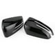 thumbnail image 4 of 2 piezas Tapa decorativa para espejo retrovisor lateral para Mercedes Benz A B C E CLS CLA GLA Negro brillante, 4 of 13
