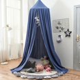thumbnail image 5 of Bed Canopy for Girls, Soft Princess Canopy for Girls Bed, Dreamy Decor with Ruffles Bed Canopies for Kids Room, 5 of 5