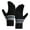 Black, variant on Thick Knit Winter Gloves for Men Women Lined Touchscreen Gloves Jacquard Pattern Warm Wool Gloves for Cold Weather