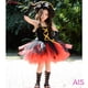 thumbnail image 2 of Disfraz De Pirata De Halloween Para Niñas , Con Sombrero , Tutú , Ropa De Cosplay Negra, 2 of 4