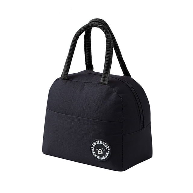 Lonchera para adultos en el trabajo, loncheras para mujeres, loncheras para mujeres, color negro