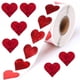 thumbnail image 1 of 500 Pcs 1" Holographic Red Heart Stickers Roll, Glitter Tiny Hearts Sticker For Kids, Use For Valentines Day Love Decorations, Award Charts, Scrapbook, 1 of 5