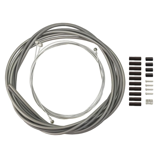 S SERENABLE mountain bike brake cable and housing set Gray