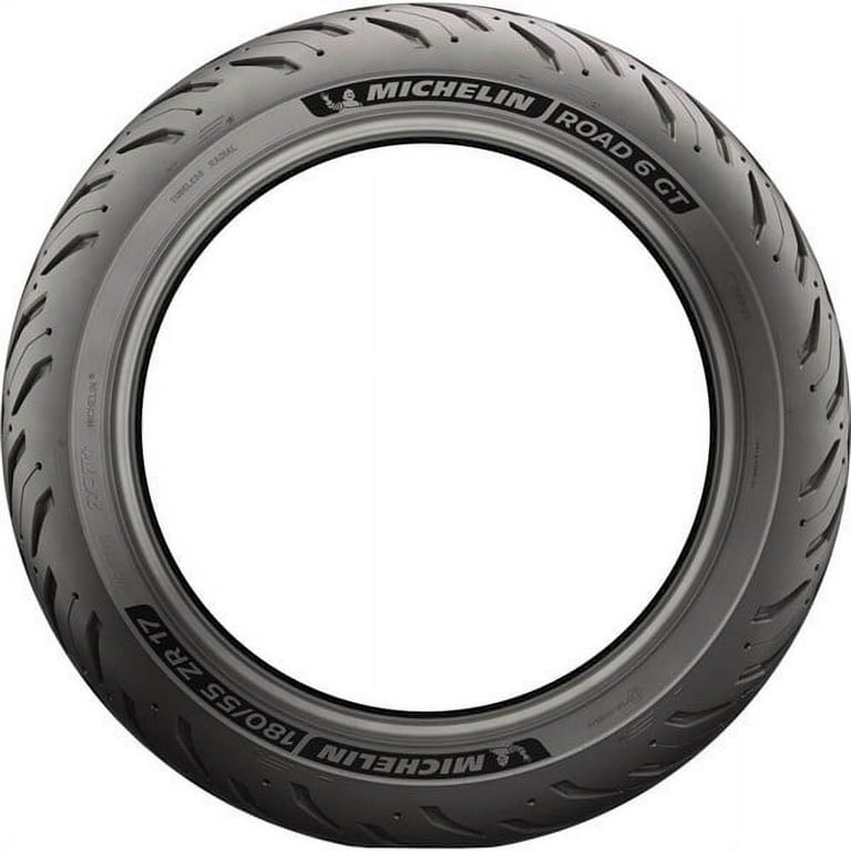Michelin Road 6 GT Rear Tire 180/55/ZR17 (51006) - Enhanced Wet
