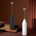 thumbnail image 2 of Milk Frother under $5! CQCYD Electric Handheld Milk Foam Maker for Latte Cappuccino, Mini Whisk Drink Mixer for Coffee Hot Chocolate Battery Operated, 2 of 9