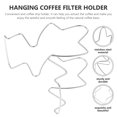thumbnail image 4 of SHISUYAN Coffee Cup Dripping Rack Convenient Coffee Extraction Rack Coffee Filter Bag Holder, 4 of 9