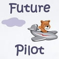 thumbnail image 2 of CafePress - Future Pilot Infant Bodysuit - Baby Light Bodysuit, Size Newborn - 24 Months, 2 of 4