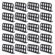 thumbnail image 1 of 20Pcs Cable Rack Wire Bracket Rack Electrical Tool for Electrical Cord Management Cable Support Wire Bracket Holder Orange, 1 of 5