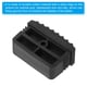 thumbnail image 5 of Cubiertas de patas de escalera de extensión de goma antideslizante para protección de escaleras, negro, paquete de 4, 5 of 5