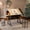 Wood color, variant on Pawverly Height Adjustable Drafting Table with Stool, Tilting Artist Desk with Drawers, Drawing & Craft Desk Workstation for Painting, Writing, Study, Home Office