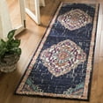 thumbnail image 3 of SAFAVIEH Monaco Trochez Traditional Area Rug, Black/Blue, 6'7" x 9'2", 3 of 9