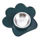 thumbnail image 5 of Comedero para perros Comedero para mascotas Tapete de silicona antideslizante portátil Comedero para mascotas Comedero para gatos y perros Verde, 5 of 9