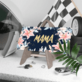 thumbnail image 3 of 1 Pcs 2D Flat License Plate Covers & Frames, MAMA with Floral For Decorative Front, Waterproof For Decoration Aluminum License Plate Covers & Frames Cover For Men Women, 12" X 6", 3 of 6