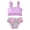 Z1Purple, variant on 2-Piece Baby Toddler Kids Girls Sunsuit - Korean Style Bow Ruffle Strap Beachwear Color:Yellow,Size:4-5 Years