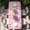 Pink, variant on Valentines Day Table Cloths for 8 Foot Rectangle Tables, Pink Love Heart Patio Waterproof Elastic Fitted Tablecloths, Washable Rectangular Table Cover for Camping
