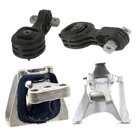 K0162 Fits 2007-2011 HONDA CR-V 2.4L ENGINE MOTOR & TRANS MOUNT SET 4 PCS : A4595, A4536, A4535, A4598