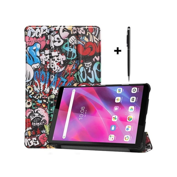 Étui pour Lenovo 8,0 Pouces Tab M8 Gen 3 2022/ Smart Tab M8 Gen 3 2022/ Tab M8 HD LTE 2021/ Tab M8 HD/Smart Tab M8/Tab M8 FHD 2019, Support Mince et Léger, Étui Rigide de Protection avec Stylet