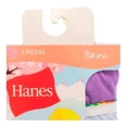 thumbnail image 4 of Bikinis Hanes para Niña Diseño Liso Multicolor 3 Piezas Talla 14, 4 of 4