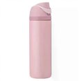 thumbnail image 1 of Botella de agua de acero inoxidable FreeSip de cuarzo rosa de 24/32 oz, 1 of 4