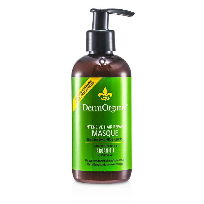 DermOrganic - Argan O il Intensive Hair Repair Mas que -236ml/8oz