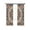 Navy Blue Orange Beige, variant on Blue Burnt Orange Boho Blackout Curtains, Light Blocking Print Window Curtains, Antique Southwestern Art Thermal Insulated Window Drapes for Living Room Kitchen Cafe 2 Panels, 55"W x 39"L
