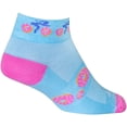 thumbnail image 2 of sockguy women's 1in donut ride cycling/running socks (donut ride - s/m), 2 of 3