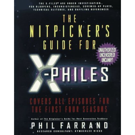 Pre-Owned The Nitpicker's Guide for X-Files Paperback