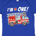 thumbnail image 4 of Inktastic I'm 1 Fire Truck 1st Birthday Boys or Girls Baby Bodysuit, 4 of 5