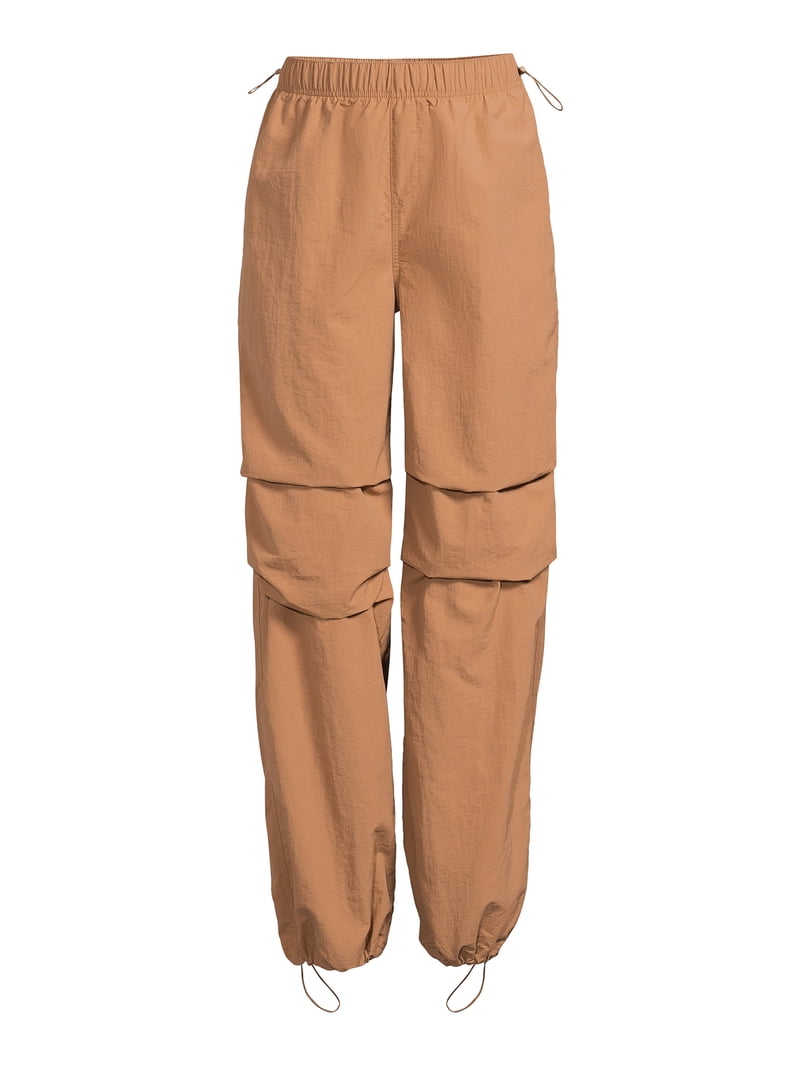 i*i様 jentlouis Parachute Tuck Pants Self Esteem Juniors Casual Lightweight Elasticized Parachute Pants