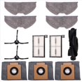 thumbnail image 2 of Para X8 Pro Robot Piezas de Repuesto Cepillo de Rodillo Principal Filtro Hepa Almohadilla de Fregona Accesorios de Bolsa de Polvo de Tela, 2 of 5